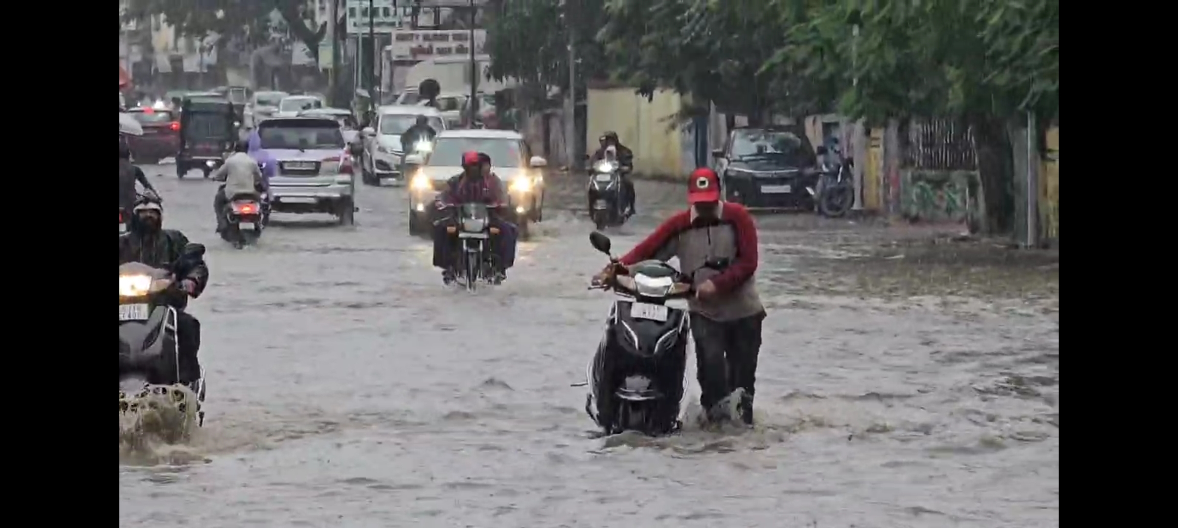 રાજ્યમાં ગત 24 કલાકમાં 209 તાલુકામાં વરસાદ વરસ્યો છે. આ સાથે રાજ્યમાં અત્યાર સુધી મોસમનો કુલ સરેરાશ વરસાદ 46 ટકા જેટલો થયો છે