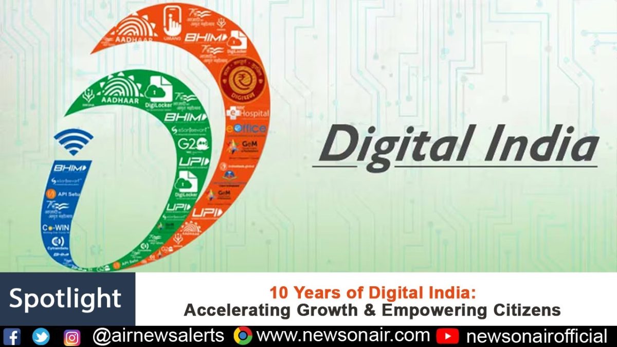 Spotlight : 10 Years of Digital India: Accelerating Growth & Empowering Citizens