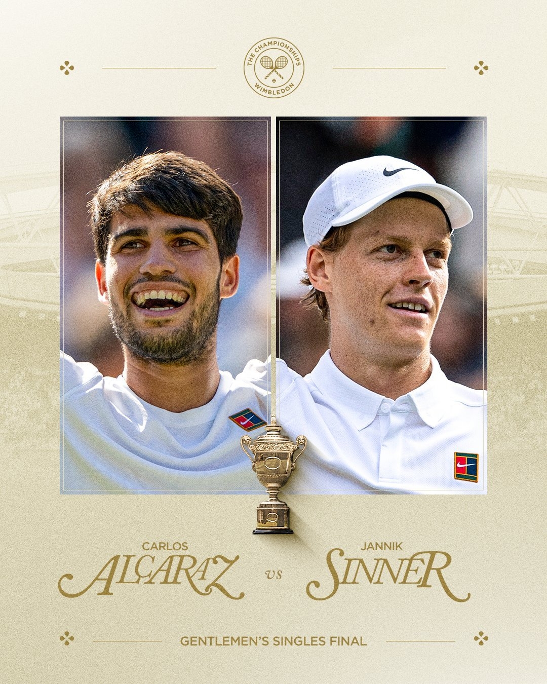 Wimbledon 2025: Jannik Sinner to face Carlos Alcaraz in Men’s Singles final