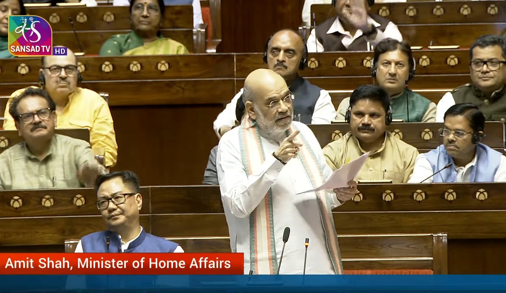 गृह मंत्री अमित शाह ने कहा-सरकार जम्मू-कश्मीर को आतंकवाद मुक्त बनाने और क्षेत्र में शांति तथा स्थिरता लाने के लिए प्रतिबद्ध