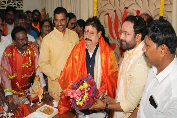 N. Ramachander Rao Takes Charge as BJP Telangana President