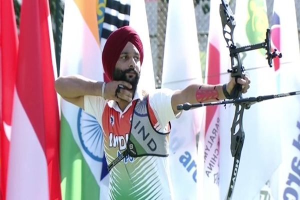 Harvinder Singh Wins Gold in Recurve Men’s Open at Asian Para-Archery Championships
