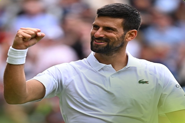 Novak Djokovic reaches record 14th Wimbledon semifinal