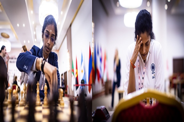 Chess: Vaishali, Harika enter pre-quarters of FIDE Women’s World Cup