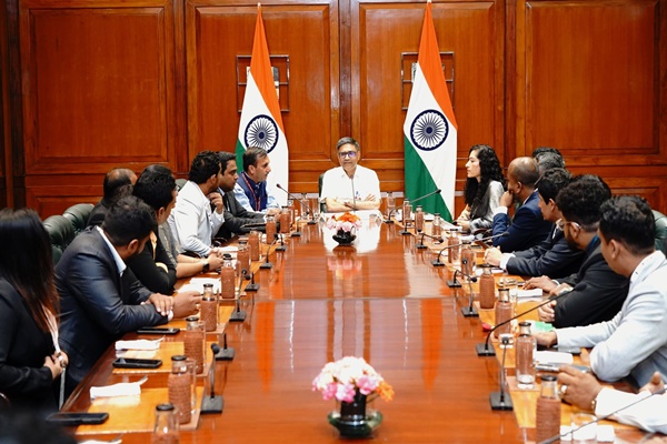 Sri Lankan young political leaders meet Foreign Secretary Vikram Misri