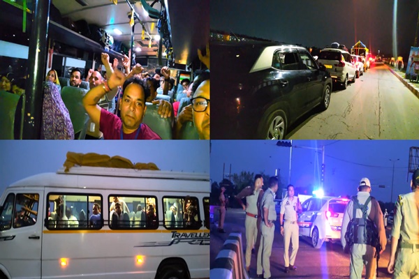 Second batch of 5,246 Amarnath pilgrims leave Jammu base camp for Kashmir