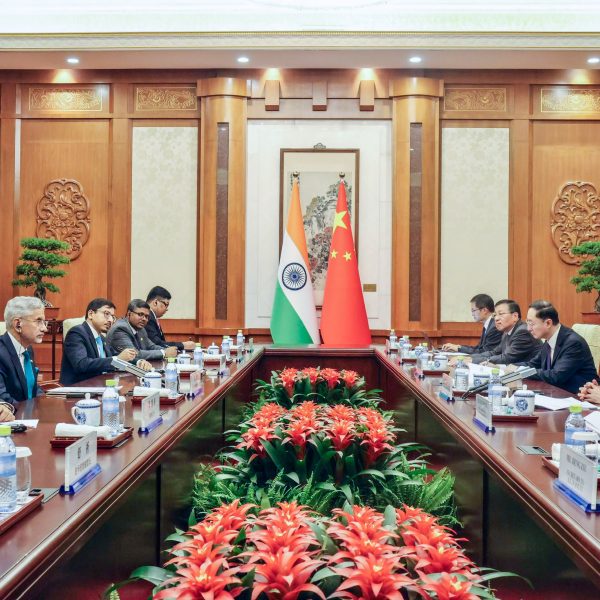 EAM Jaishankar meets his Chinese counterpart Wang Yi in Beijing, calls for hydrological data sharing and trade cooperation