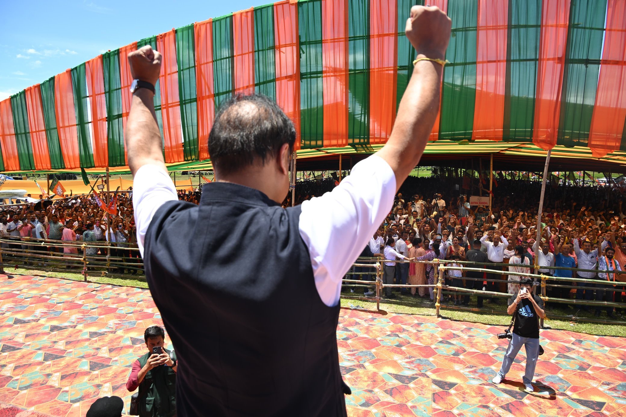 কোকৰাঝাৰত বিজেপিৰ কাৰ্যকৰ্তা সন্মিলনত মুখ্যমন্ত্রী ড০ হিমন্ত বিশ্ব শৰ্মাৰ অংশগ্ৰহণ