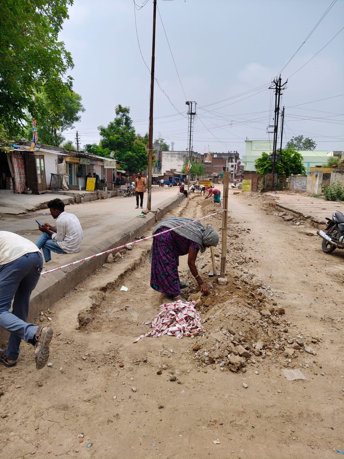 સાબરકાંઠા જિલ્લાની પ્રાંતિજ નગરપાલિકા દ્વારા તાત્કાલિક માર્ગની મરામત કામગીરી કરવામાં આવી