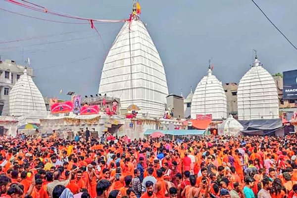 Kanwar Yatra Nears Peak in Haridwar; Over 2.5 Crore Devotees Participate So Far