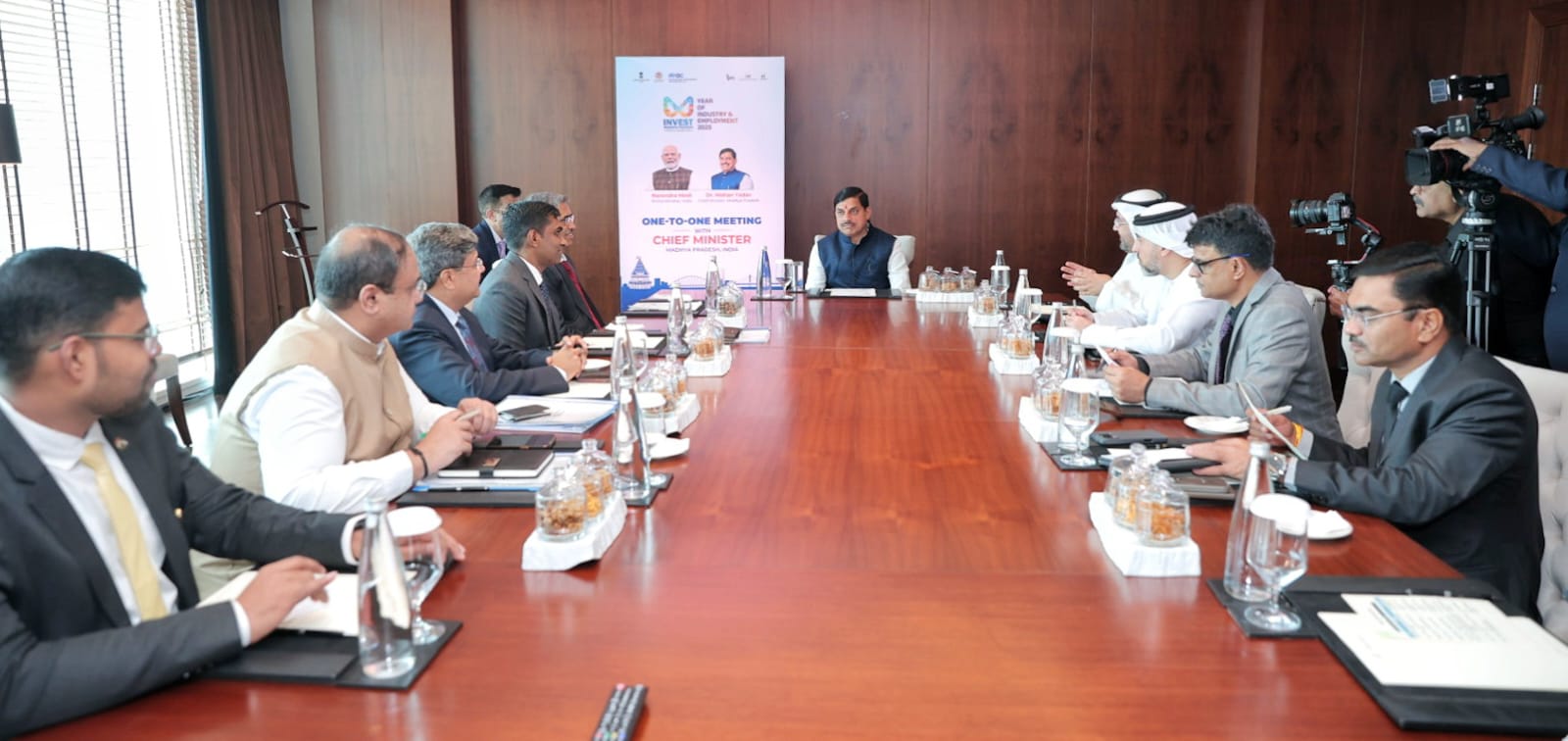MP CM Dr. Mohan Yadav Secures Major Investment Commitments in UAE, Showcases State as Global Investment Hub