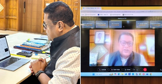 ৰাজ্যৰ ২৫খন মহাবিদ্যালয়ৰ অধ্যক্ষসকলৰ সৈতে শিক্ষামন্ত্রী ডাঃ ৰণোজ পেগুৰ বৈঠক