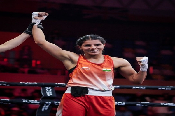 Sakshi Chaudhary clinches gold medal in women’s 54kg category at World Boxing Cup