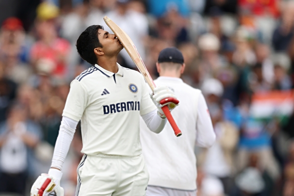 Gill becomes first batter ever to hit four hundreds in his debut Test series as captain