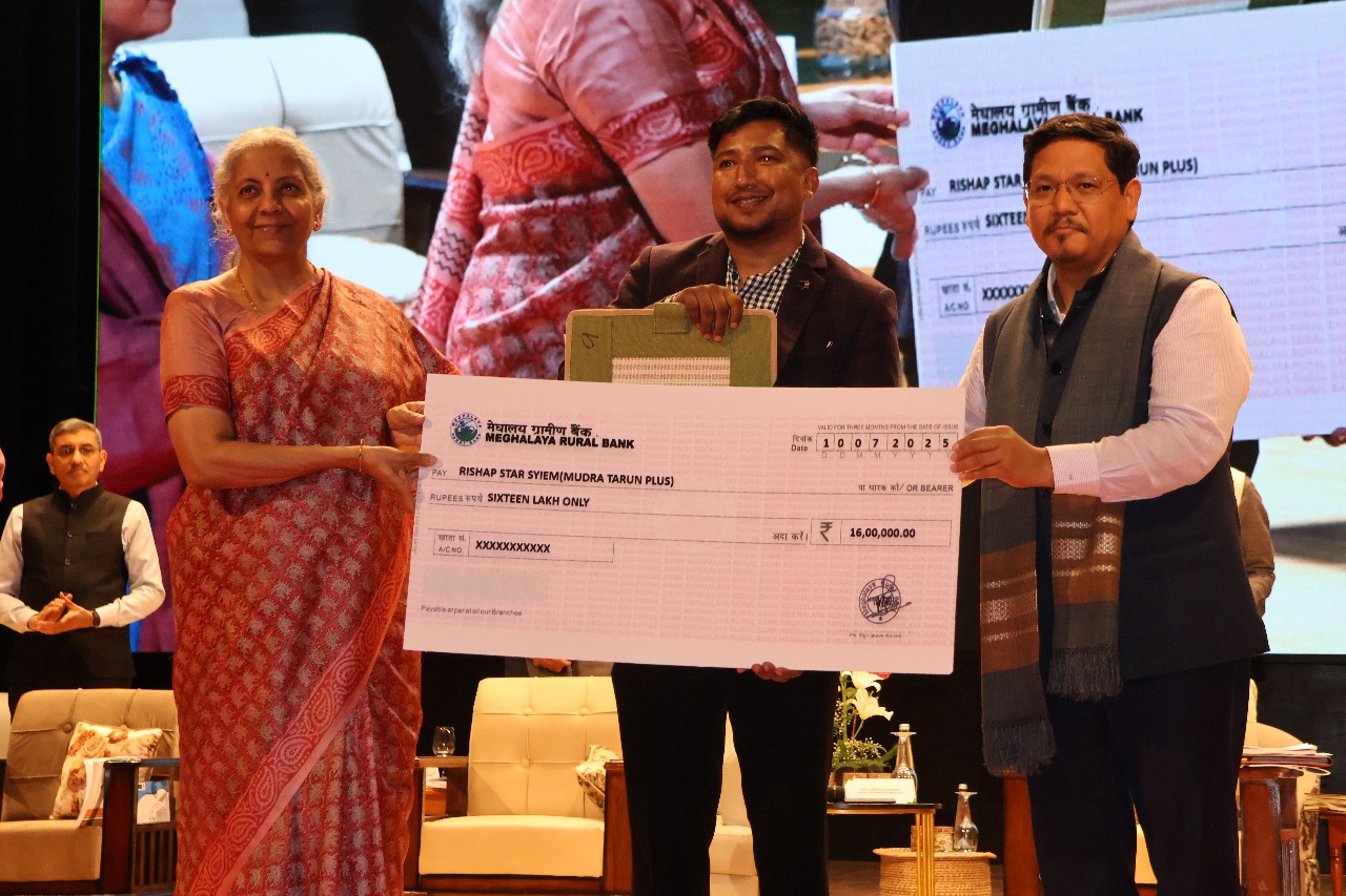 কেন্দ্রীয় অর্থমন্ত্রী নির্মলা সীতারামন গতকাল মেঘালয়ে  ১০৮৮ কোটি টাকারও বেশি একাধিক প্রকল্পের শিলান্যাস এবং সূচনা করেন