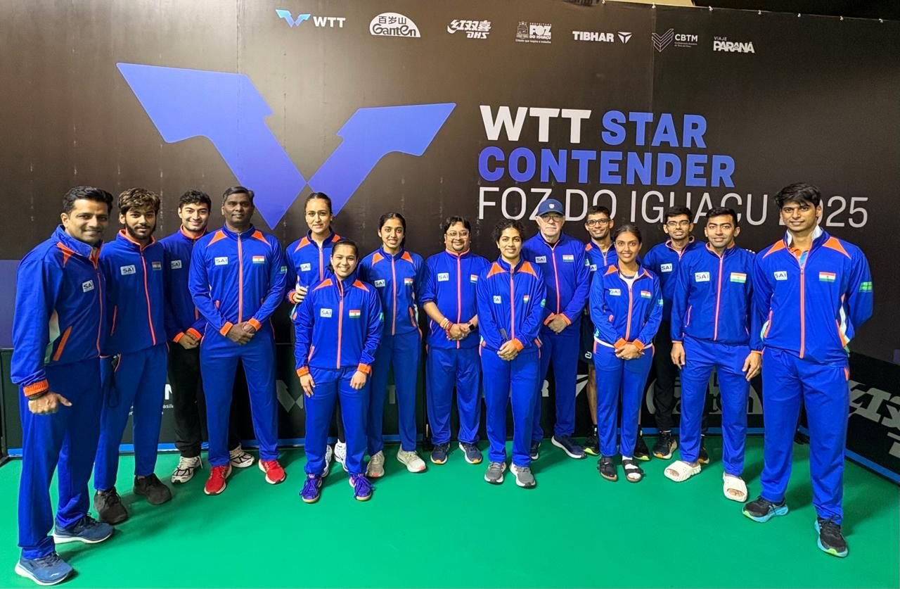 भारत के शीर्ष खिलाड़ी, विश्‍व टेबल टेनिस स्‍टार कंटेंडर ब्राजील-2025 में प्रतिस्‍पर्धा के लिए तैयार