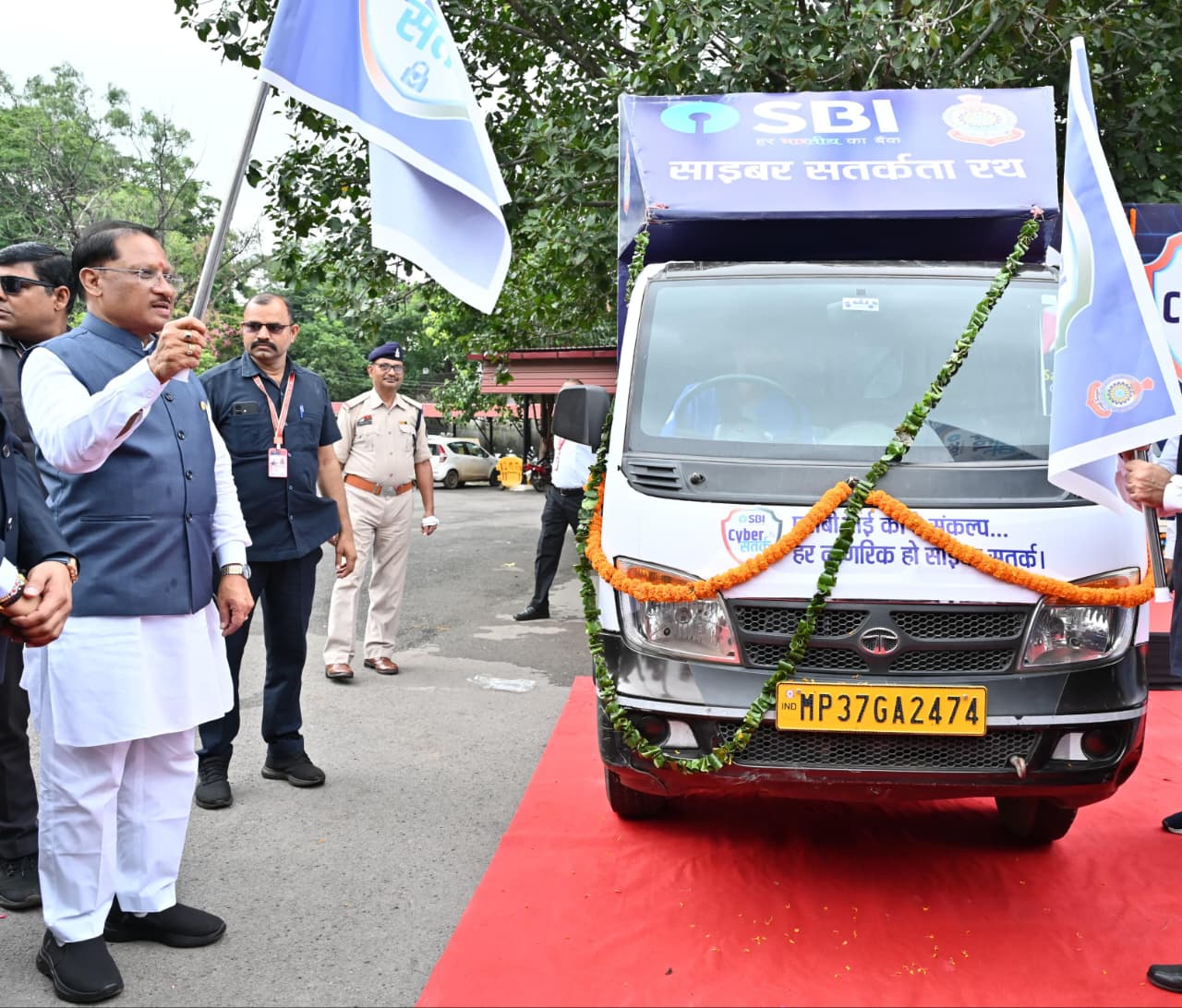 छत्तीसगढ़ सीएम विष्णुदेव साय ने राज्य स्तरीय साइबर जागरूकता अभियान की शुरुआत की