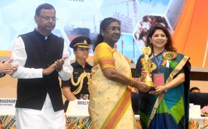 ২০২২-২৩ বৰ্ষৰ স্কোপ উৎকর্ষতা বঁটা প্ৰদান ৰাষ্ট্ৰপতি মুৰ্মুৰ