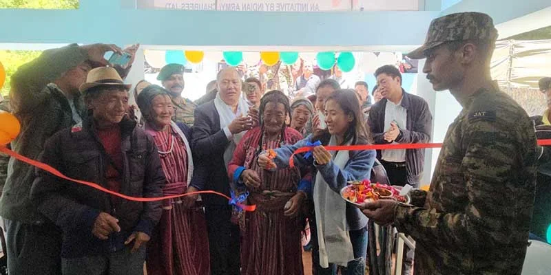 Indian Army inaugurates ‘Arogyam health & wellness centre’ in Tawang under operation Sadbhavana