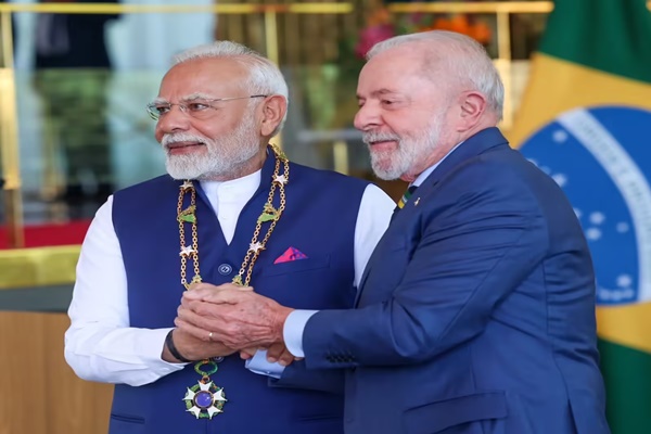 PM Modi & Brazilian President Lula Discuss Strengthening India-Brazil Strategic Partnership Via Call