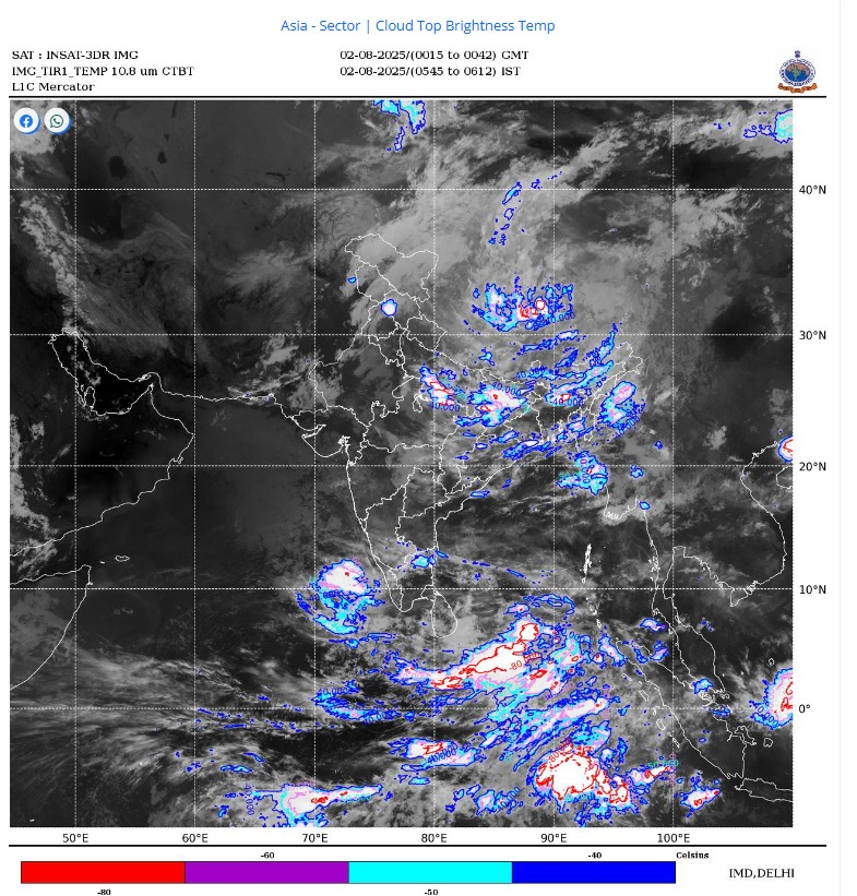 असम, मेघालय, पश्चिम बंगाल और सिक्किम में भारी बारिश का रेड अलर्ट जारी, हिमाचल में फिर सक्रिय हुआ मॉनसून