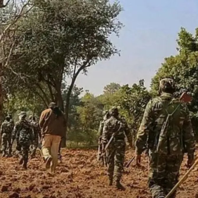 Naxalite leader martin kerketta killed in encounter with security forces in gumla, Jharkhand