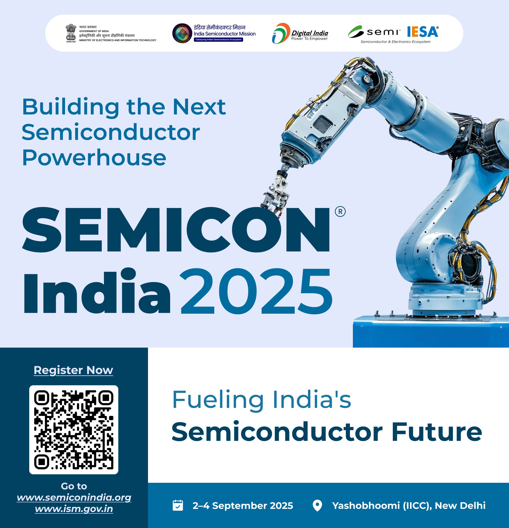 4th Semicon India 2025 to be organised from Sept 2