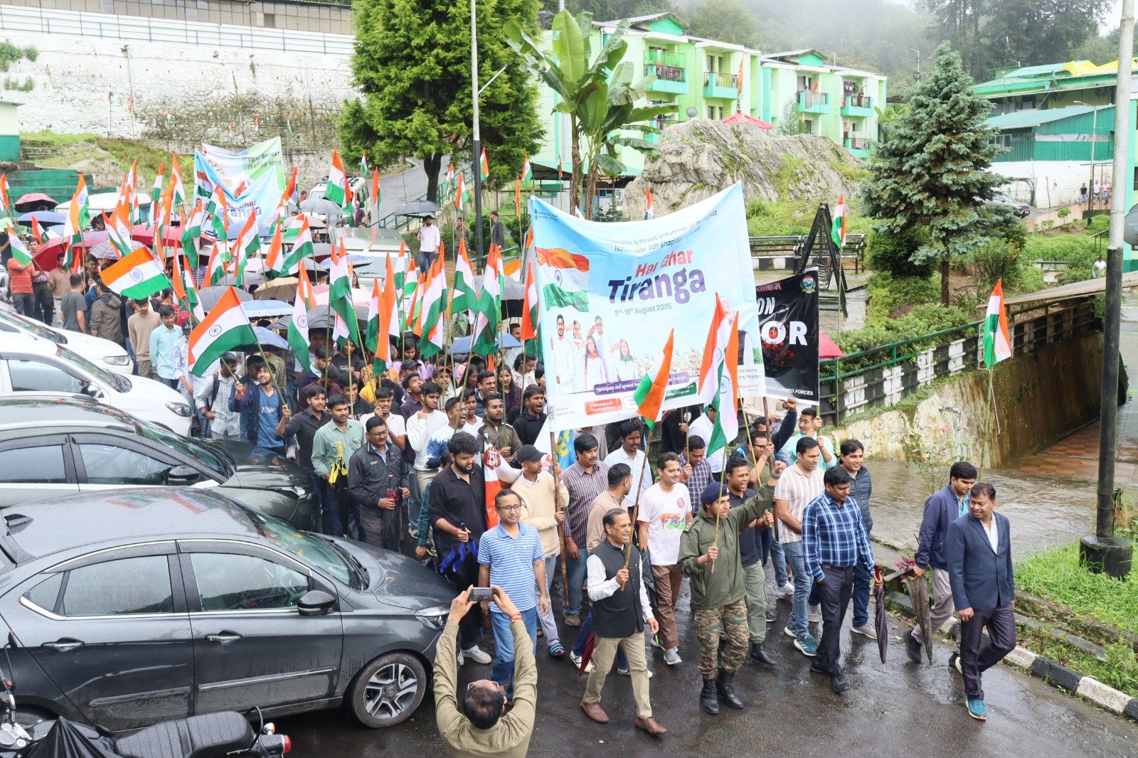 NIT Sikkim Holds Tiranga Rally Under ‘Har Ghar Tiranga’ Campaign