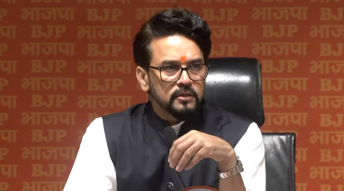 भाजपा ने कांग्रेस सांसद राहुल गांधी पर चुनाव आयोग पर वोट चोरी के आरोपों को लेकर साधा निशाना