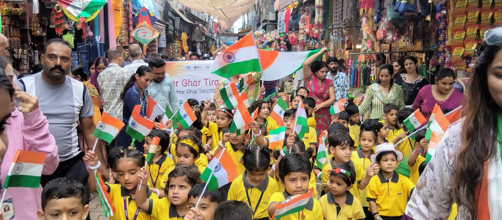 J&K: Rajouri witnesses massive participation in Tiranga rallies under Har Ghar Tiranga campaign