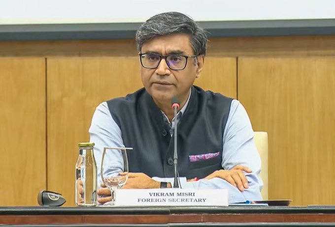 विदेश सचिव विक्रम मिस्री दो दिन की नेपाल यात्रा पर