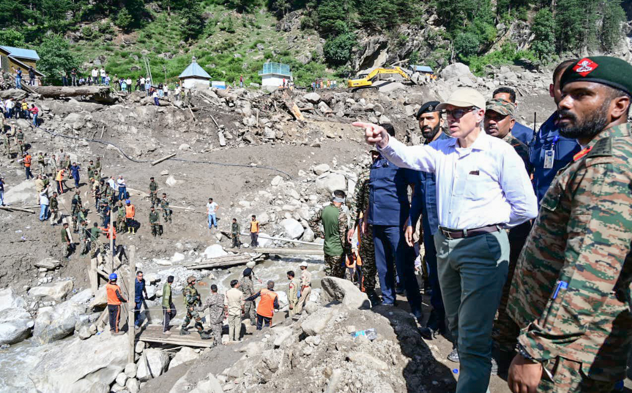 J&K CM Omar Abdullah Announces Relief for Cloudburst Victims in Kathua