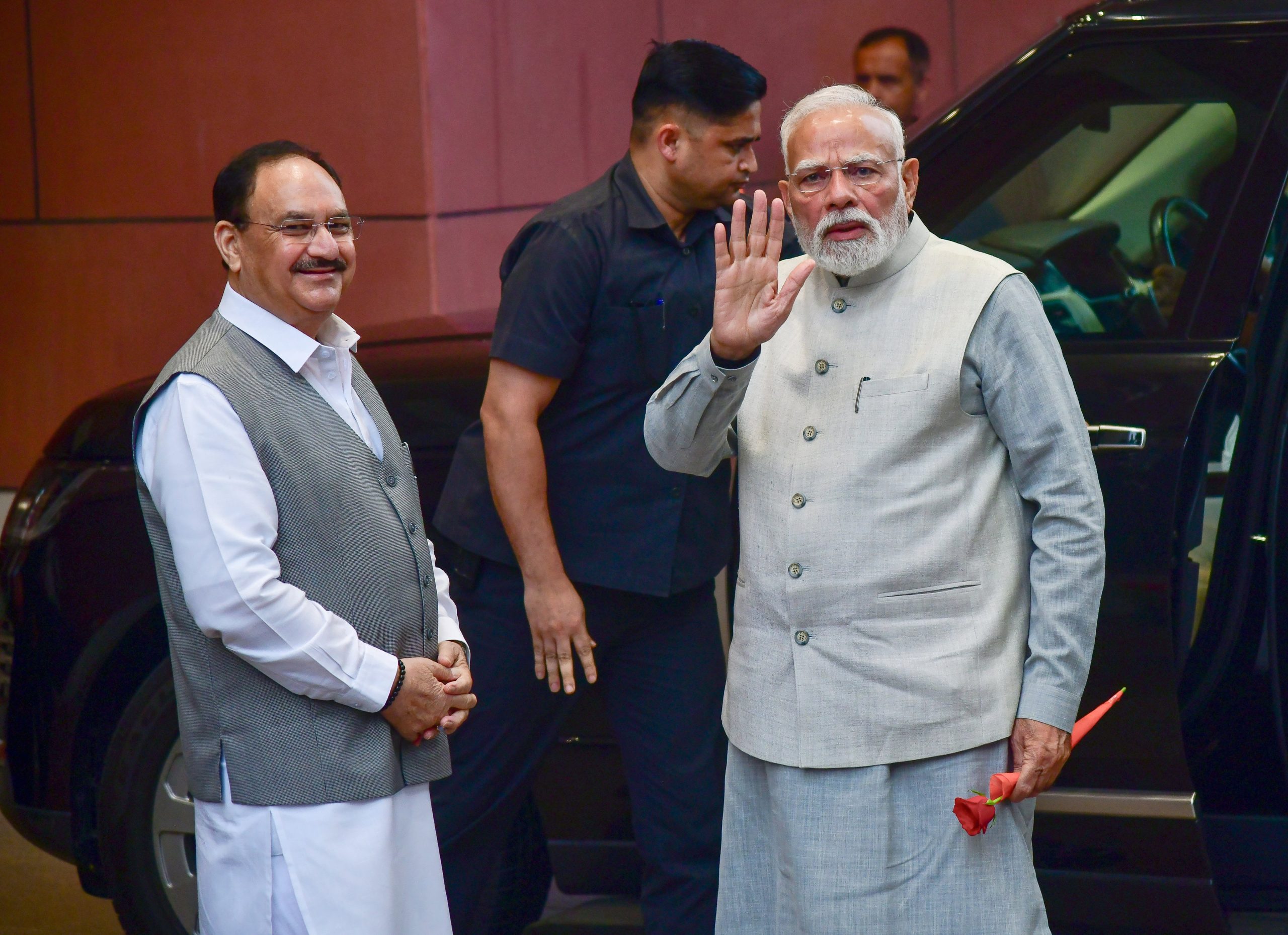 BJP Parliamentary Board Meeting Underway at Party Headquarters in Delhi