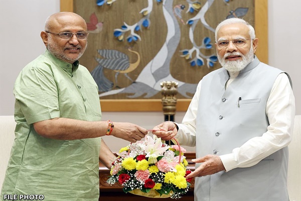 PM Modi Welcomes NDA’s Decision To Nominate Maharashtra Governor C.P. Radhakrishnan As VP Candidate