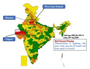 IMD issues red alert for extremely heavy rainfall over East Rajasthan ...