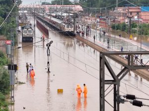 Flood like situation in parts of Rajasthan after heavy rain