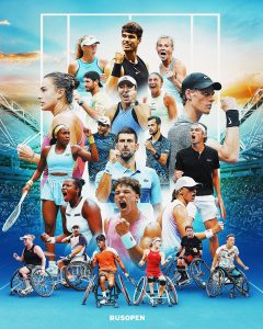 US Open tennis begins today in New York