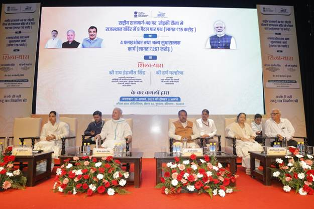 Union MoS Harsh Malhotra flags off key infrastructure Projects on Gurugram’s NH-48
