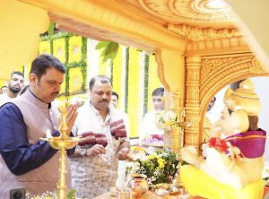 गणेशोत्सवानिमित्त राष्ट्रपती, प्रधानमंत्री, मुख्यमंत्री, उपमुख्यमंत्र्यांच्या शुभेच्छा