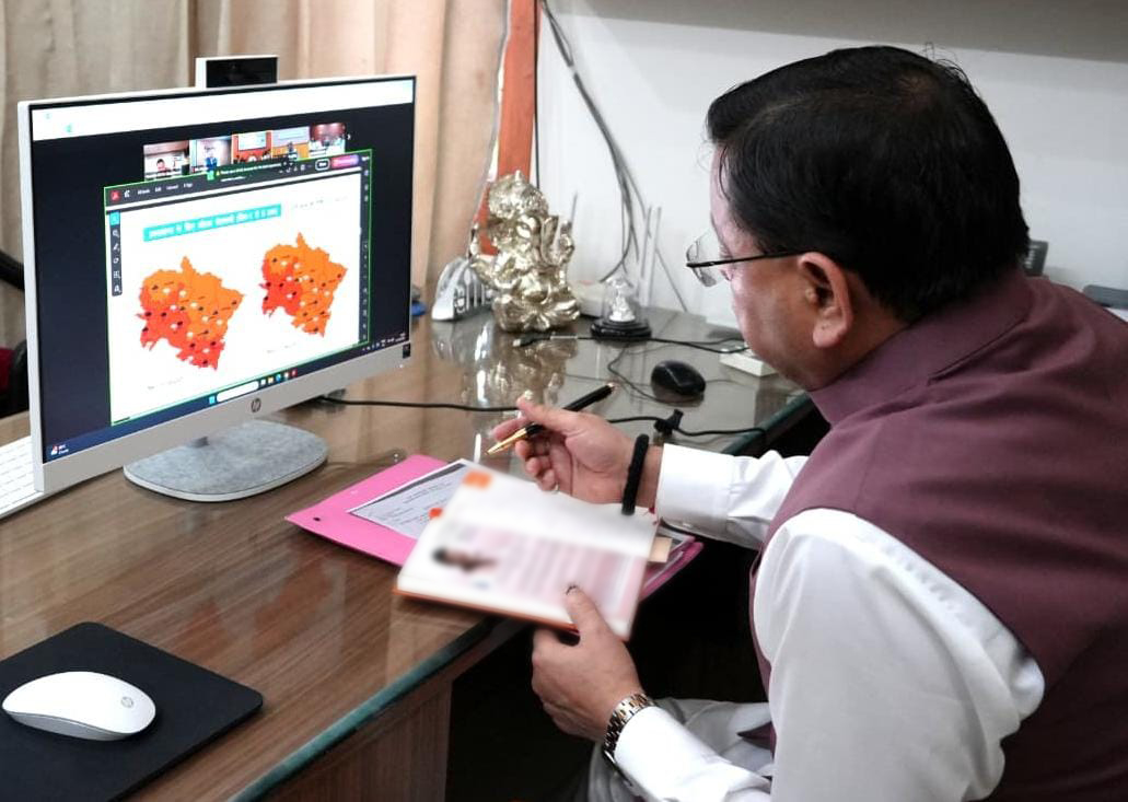 मुख्यमंत्री पुष्कर सिंह धामी के नेतृत्व में प्रदेश में आपदा प्रबंधन एवं राहत कार्य युद्धस्तर पर जारी