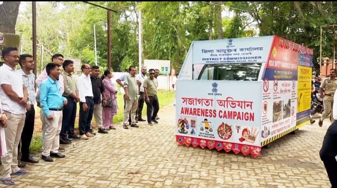 হোজাইত ভিন্ন সজাগতাৰে জিলা প্ৰশাসনৰ বিশেষ অভিযান ৰূপায়ণ