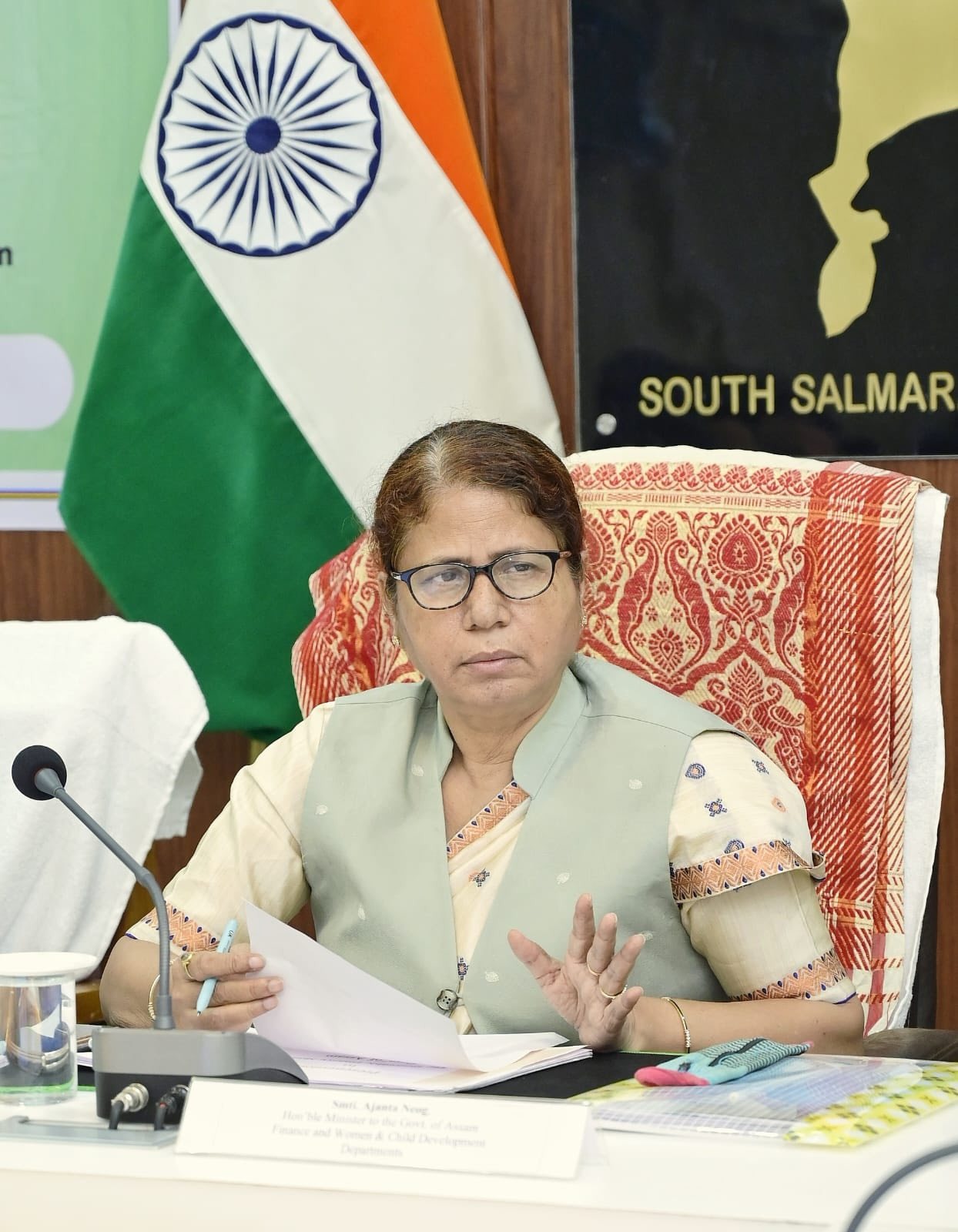 মানকাচৰত সম-জিলা উন্নয়নৰ সৈতে জড়িত বিষয়ত বিত্ত মন্ত্রী অজন্তা নেওগৰ পর্যালোচনা