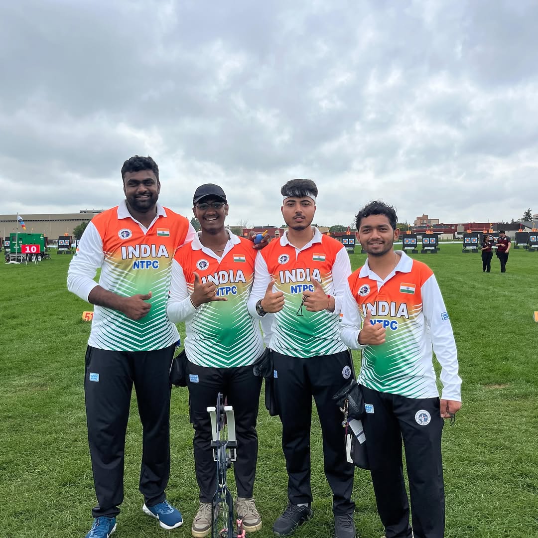Indian compound men’s U-21 team clinches their 1st-ever Junior World title at 2025 World Archery Youth Championships