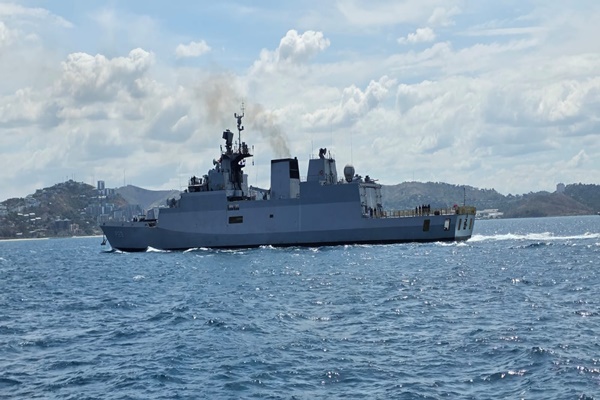 Indian Warship kadmatt to participate in ID Golden Jubilee celebrations of Papua New Guinea