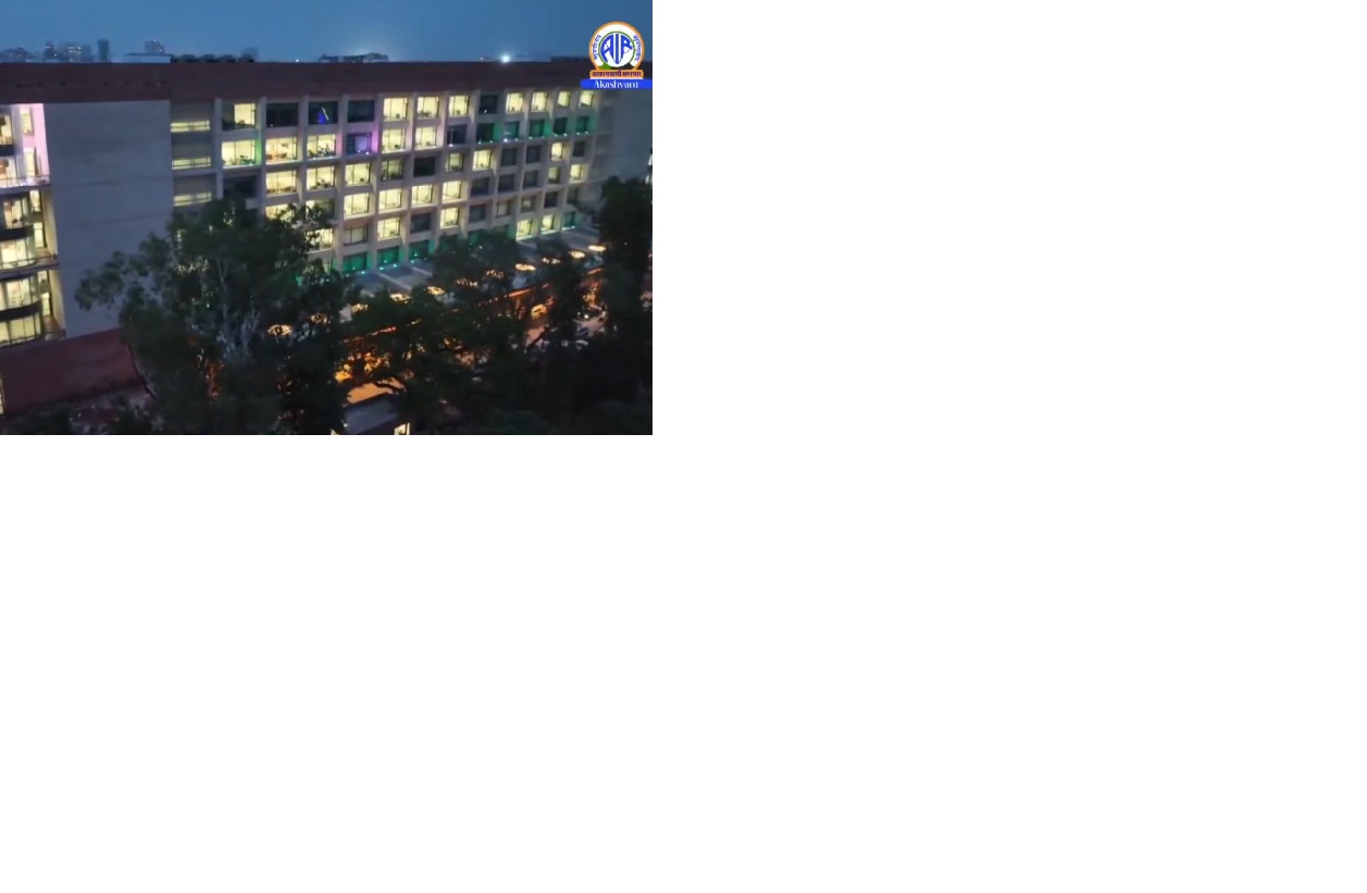 নতুন দিল্লীৰ কৰ্তব্য পথত তৃতীয় কৰ্তব্য ভৱন মুকলি প্রধানমন্ত্ৰী নৰেন্দ্ৰ মোদীৰ