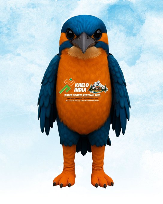 Logo & Mascot of 1st Khelo India Water Sports unveiled