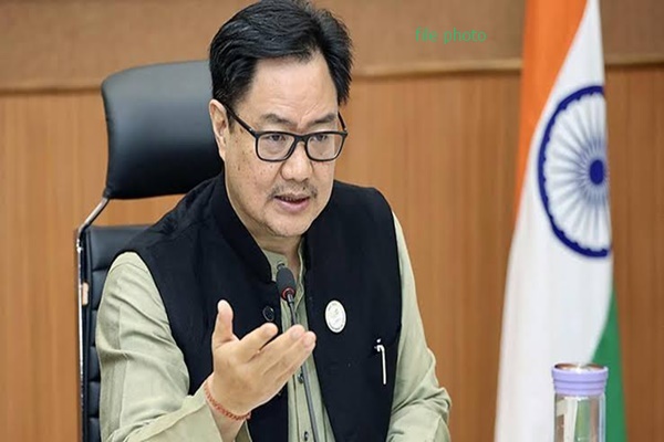 Govt to implement skilling initiatives for minorities , says Union Minister Kiren Rijiju