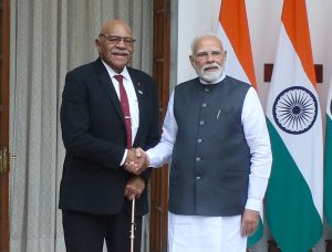PM Narendra Modi holds talks Fiji counterpart Sitiveni Rabuka in New Delhi
