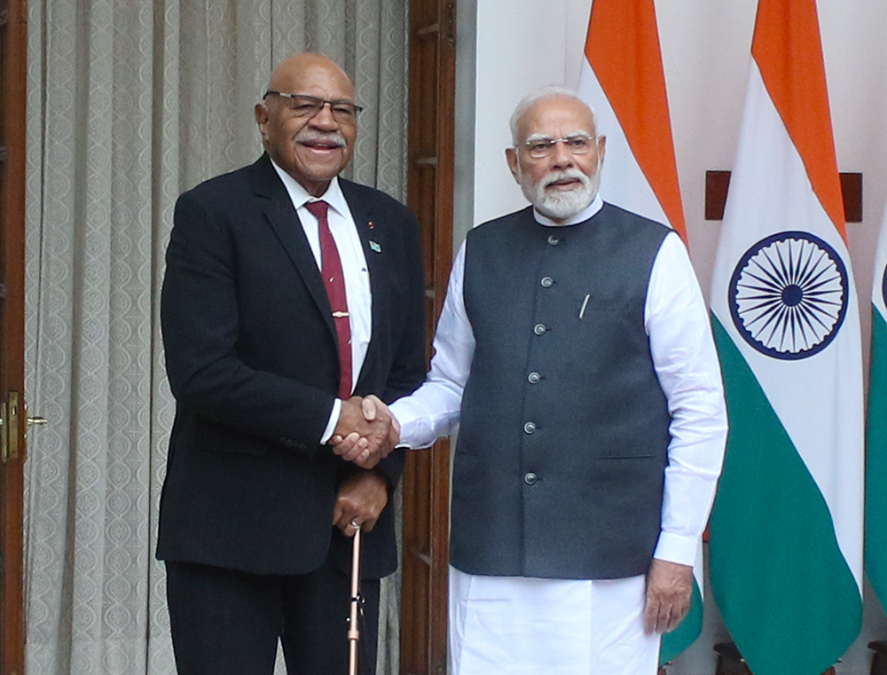 India, Fiji exchange seven agreements including on Health, Standardization Capacity Building