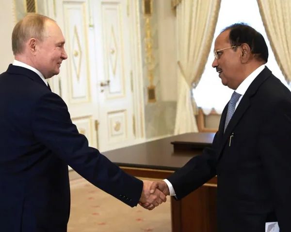 NSA Ajit Doval Meets Russian President Vladimir Putin In Moscow; Russian President To Visit India Soon